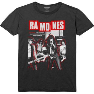 Ramones - Barcelona Heren T-shirt - S - Zwart