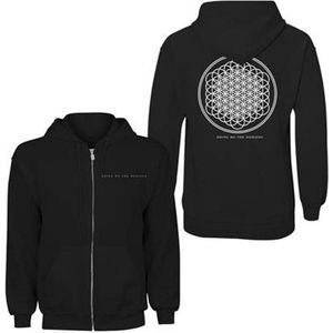 Bring Me The Horizon - Flower Of Life Vest met capuchon - S - Zwart