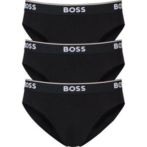 HUGO BOSS Power briefs (3-pack) - heren slips - zwart - Maat: L