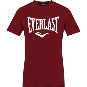 Everlast Russel - T-Shirt - Katoen - Wijnrood - M