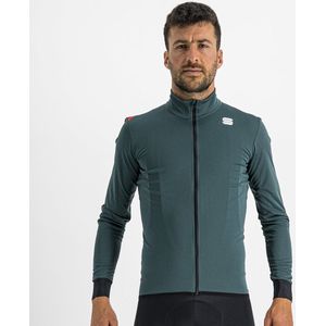 Sportful Fietsjack Lange mouwen Zeer sterk waterafstotend voor Heren Groen - SF Fiandre Light No Rain Jacket-Sea Moss - XL