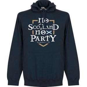 No Scotland No Party Hoodie - Navy - XL