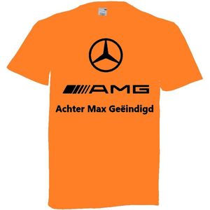 maat L - Max Verstappen - Mercedes - AMG - Hamilton - Formule 1 - F1 - Grappig t-shirt - wereldkampioen - 33 - 1