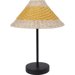 MOMBA - Tafellamp - Beige/Geel - Papier