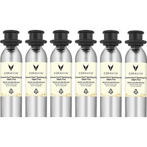Coravin CO2 Capsules Sparkling - 6 Stuks