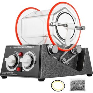 PrettyGoods® Polijsttrommel - Rock Tumbler Voor Stenen - Polijsttrommel Voor Stenen - Stenen Polijsten