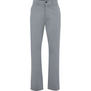 WE Fashion Heren regular fit chino met stretch