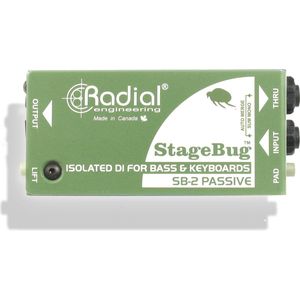 Radial StageBug SB-2 passieve DI Box - DI boxen