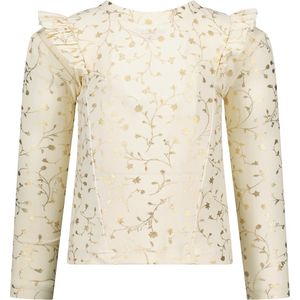 Le Chic C401-7057 Meisjes Top - Pearled Ivory - Maat 74