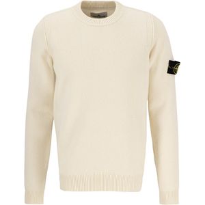 Stone Island Wool Crewneck 'Beige'