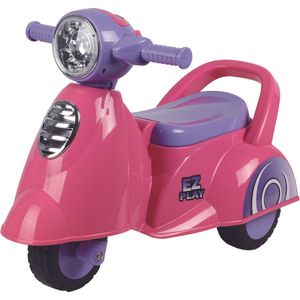 Cabino Loopauto Scooter Roze