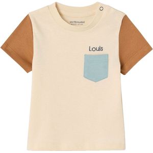 Vertbaudet Baby colorblock T-shirt met korte mouwen