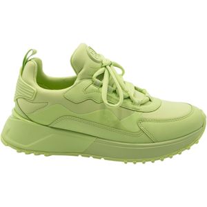Michael Kors Theo Sport Dames Sneakers - Green - Maat 38.5