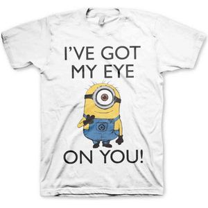 Minions Heren Tshirt -XL- I Got My Eye On You Wit