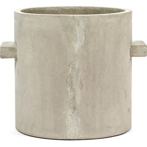 Serax Bloempot Pot beton Rond Naturel Hoog 27cm Diameter 27cm