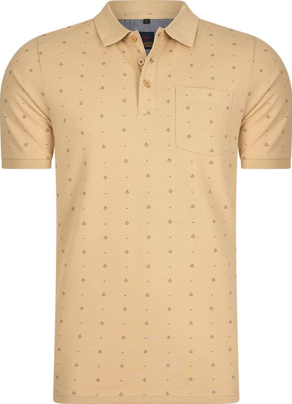 Mario Russo Polo Seals Beige 4XL