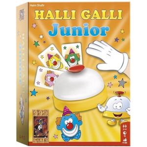 999 Games Halli Galli Junior - Spectaculair reactiespel voor kinderen vanaf 4 jaar!