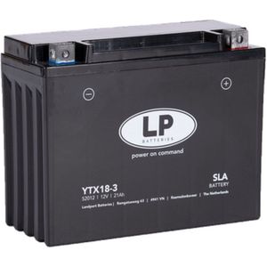 LANDPORT (LP) SLA YTX18-3 AGM MOTOR ACCU 12 VOLT 21 AH (52012 - MS LTX18-3)