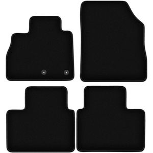 BASIC zwarte veloursmatten voor: Renault Scenic IV minivan (2016-)