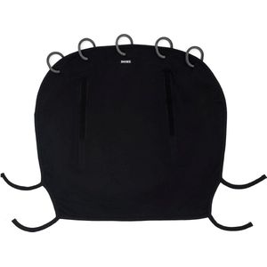 Goodivery ® Draagbaar Zonnescherm voor Kinderwagen en Buggy - Universele Zonbescherming in Zwart - UPF40+ - Multifunctioneel
