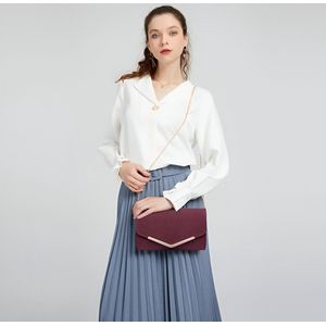 Elegante Kettingzak Damestas Clutch tas Handtas Bruiloft Avondtasje Meisje