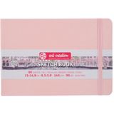 Schetsboek tac roze 21x15cm 140gr 80vel | 1 stuk