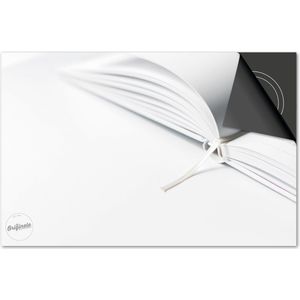 Inductie beschermer 65x52 - afdekplaat inductie mat - Dietrix Kookplaat beschermer - Exclusief - Wit - Boek