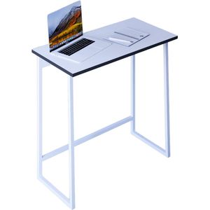 BELLA bureautafel | Computertafel | Desk | Witte tafelblad | Witte poten 40x80