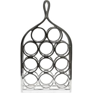 Riviera Maison Wijnrek metaal - Château Belvédère Wine Rack - Zilver