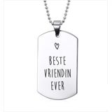 Ketting RVS - Beste Vriendin Ever
