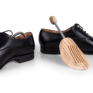 schoenspanners voor dames en heren - schoenspanners als knik- en kreukbescherming van echt hout, ademend, verschillende maten, ook geschikt voor laarzen of sneakers