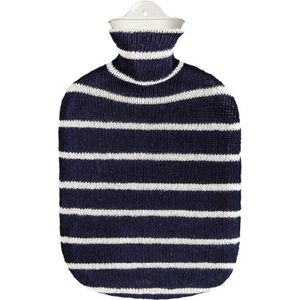 Sänger - Blauw Wit Gestreepte Hoes - Marine - Warmtekruik