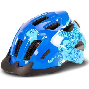 CUBE Fietshelm Ant - Kinderhelm - 11 Ventilatiegaten - SNAP 360 CUBE fit-systeem - X-Lock-montagesysteem - EPS Double In-Mould - 52-57 cm - M - Blauw