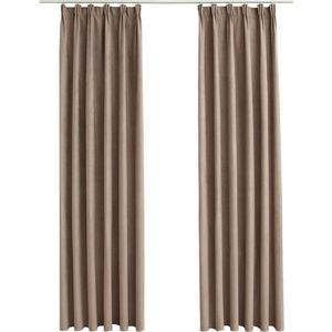 vidaXL-Gordijnen-verduisterend-met-haken-2-st-140x225-cm-taupe