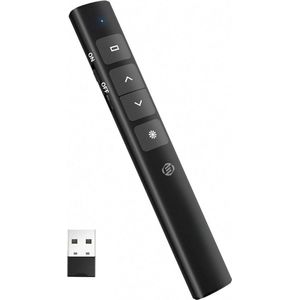 Equivera Presentatie Klikker - Draadloze Presenter - Presentatie Afstandbediening - Wireless Presenter - Geschikt voor Powerpoint