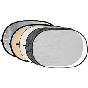 Godox reflectieschermen 5-in-1 Soft Gold, Silver, Black, White, Translucent - 120x180cm