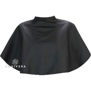 Equivera Verstelbare Kapperscape - Beschermende Cape voor Thuis en Kappers met Make-up Kappersdoek Schort Kappersmantel
