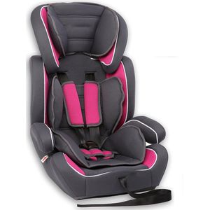 Autostoeltjes 9 tot 36 kg - Autostoel Baby - Grijs/Roze