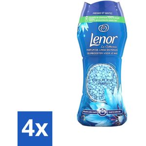 Lenor - La Collection - Geurbooster - Zeebries - 22 Wasbeurten - Voordeelverpakking - 4 stuks
