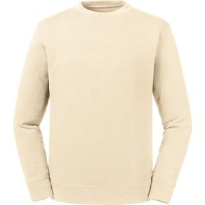 Russell Unisex Adult Reversible Organic Sweatshirt voor volwassenen (Natuurlijk)