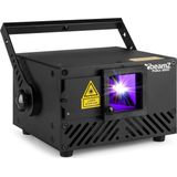 Party laser - BeamZ Pollux 1200 - Laser lichteffect met rode, groene en blauwe lasers - 1.2W
