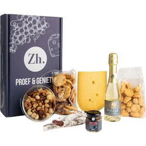Zuivelhoeve Verantwoord genieten Borrelpakket cadeau - Borrelbox voor thuis - Snackpakket - Cadeaupakketten eten & drinken - Altijd vers - Proef & Geniet