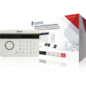 König SAS-ALARM300 Draadloos PSTN/GSM Alarmsysteem