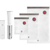 Zwilling Frech & Save - Sous Vide Stick - Vacuümpomp - Herbruikbare Vacuümzakken