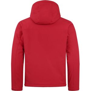 Clique Padded Hoody Softshell 020952 - Rood - L