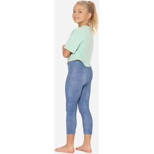 Merry Style Meisjes Leggings - Vrijetijdsbroek - Capri - Katoen - MS-MS10-405-LE - Blauw/Punten - 140