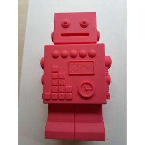 KG Design Spaarpot Robot - Knal Roze