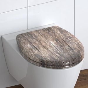Toiletbril - Badkameraccessoire 45.3L x 37.4W centimetres