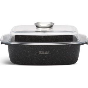 Edënbërg Stonetec Line - Luxe Braadpan set, 2-delig, 32 cm - 5.5 liter