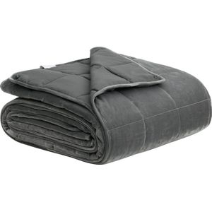 Decotopia - Verzwaringsdeken - 7 kg - 150 cm x 200 cm - Grijs - Weighted Blanket